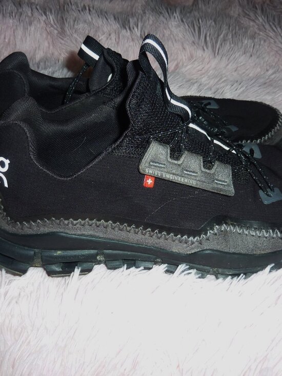 Exc. Condition On Cloud Tech Black Men\'s Sneakers Shoes Hiking Running 7.5 main image 5